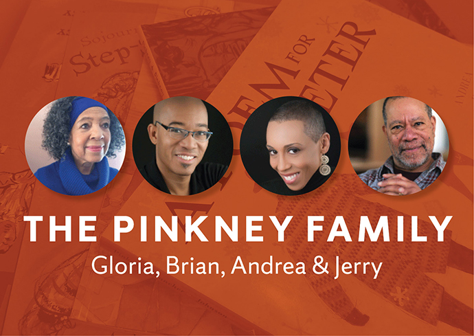 The Pinkney Family: Gloria, Brian, Andrea, and Jerry