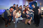 A group of students in the SENSES Lab