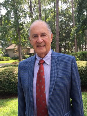 Allen Berger standing outside