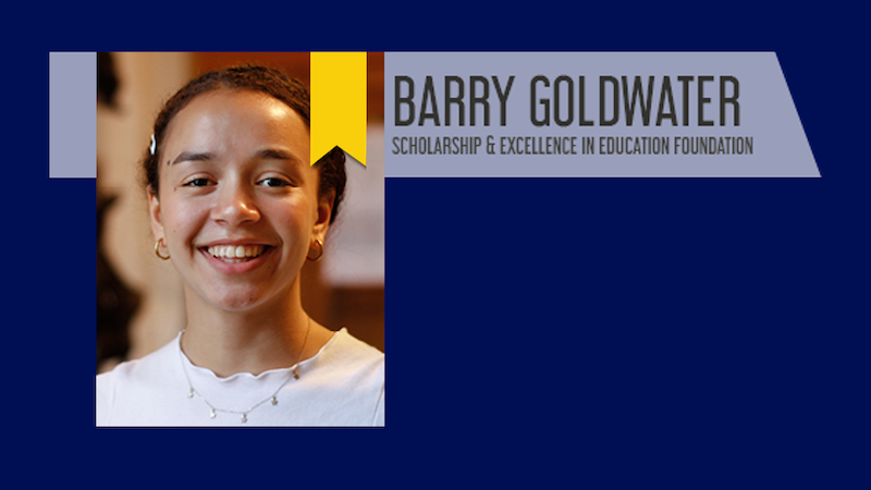 Cordiana Cozier Goldwater Scholar