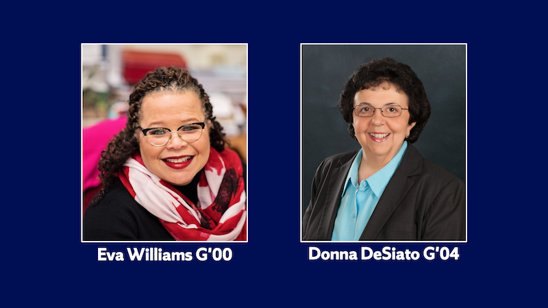 Donna DeSiato and Eva Williams headshots