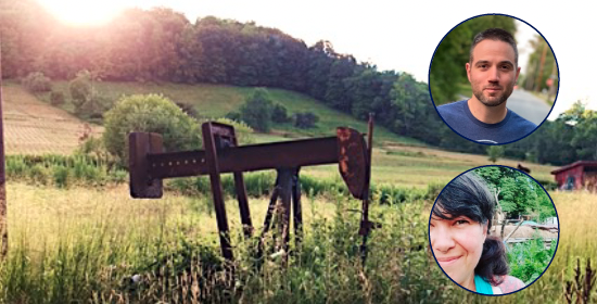 Ecofascism Lecture Hero Image Chipmunk Oil Well in Western New York