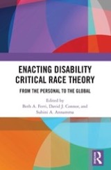 Enacting Disability Critical Race Theory book cover