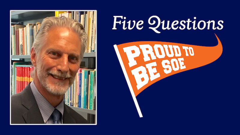 Dana Zeidler headshot with ProudtoBeSOE banner