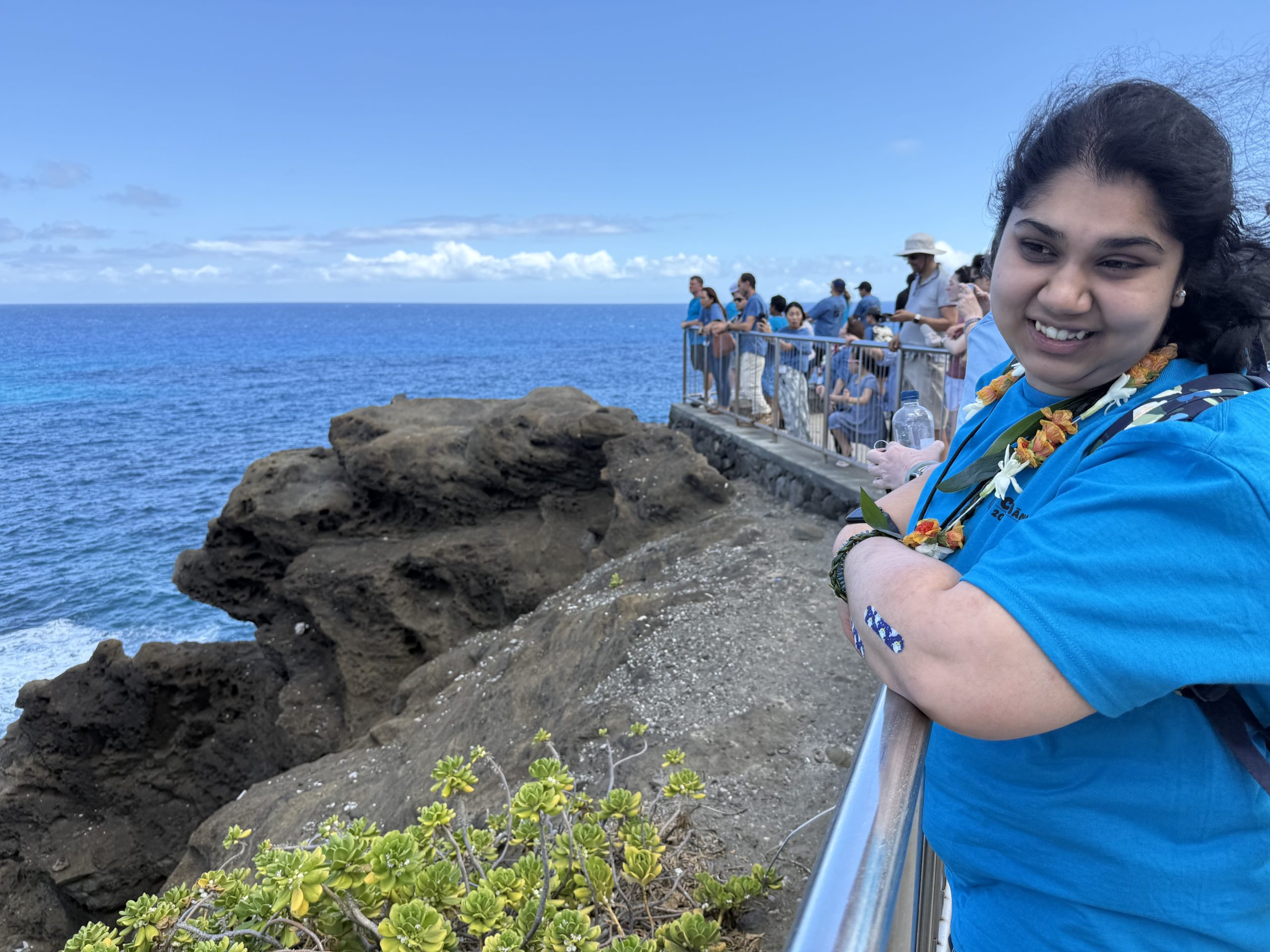 inclusiveu students on the beach at the manoa summer intensive