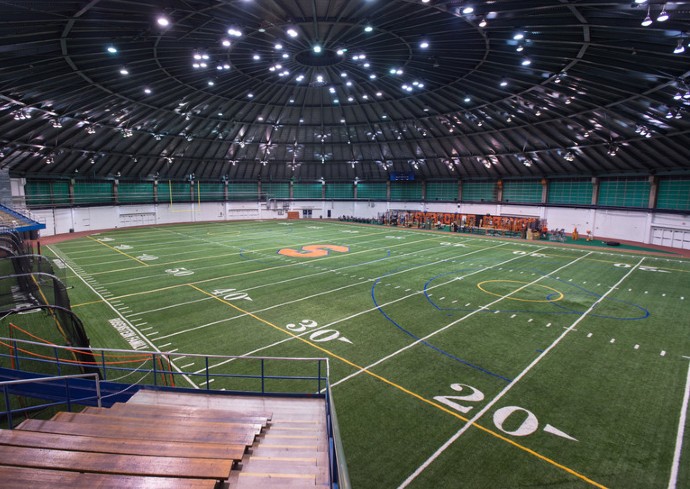 Manley field house interior