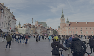A photo of Warsaw Old Town