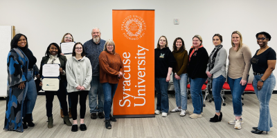 A group shot of social work professionals