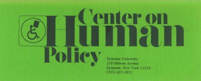 Center on Human Policy