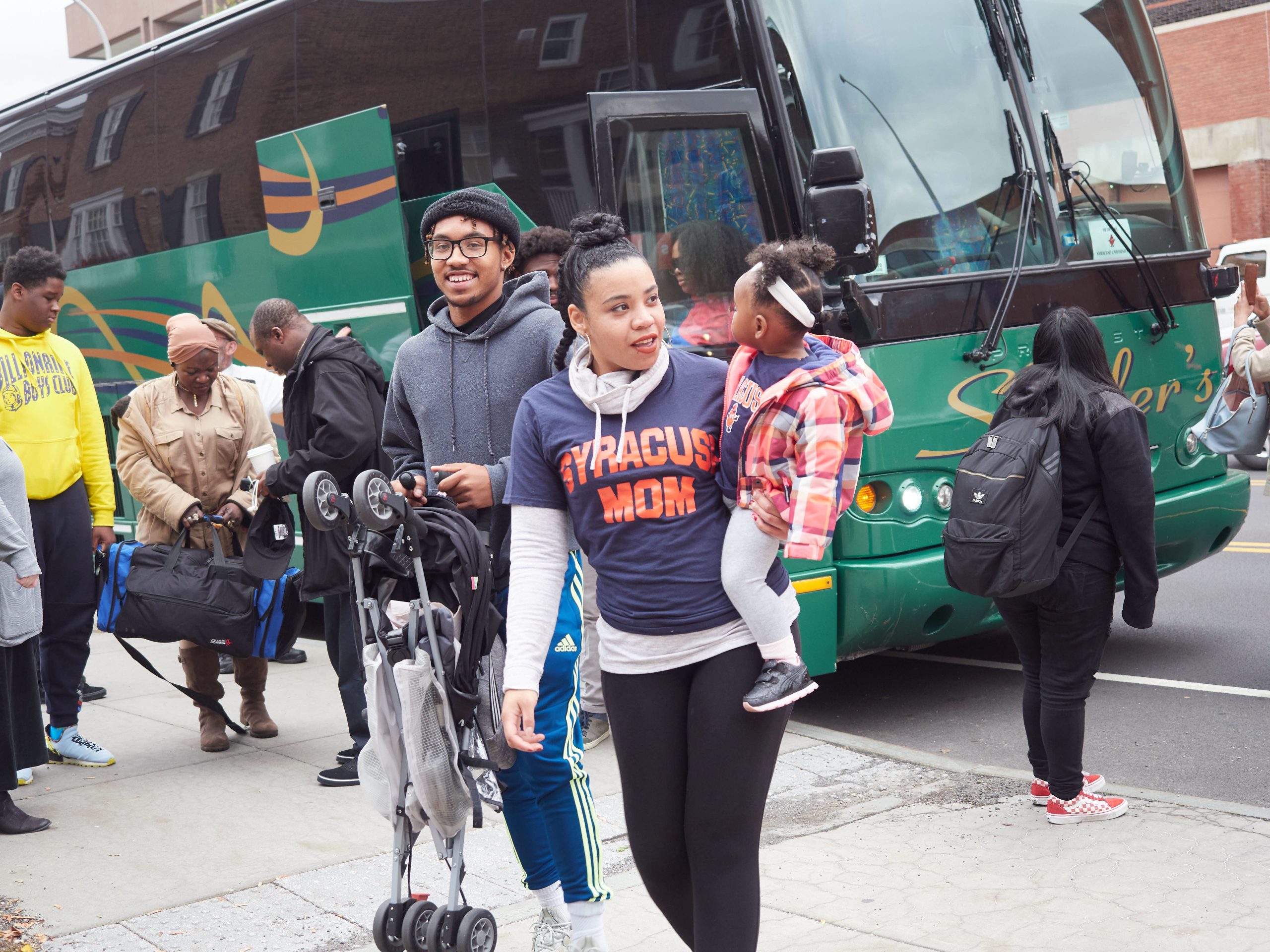 Families arrive from the metro-NYC area in 2019