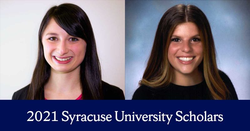 2021 Syracuse University Scholar