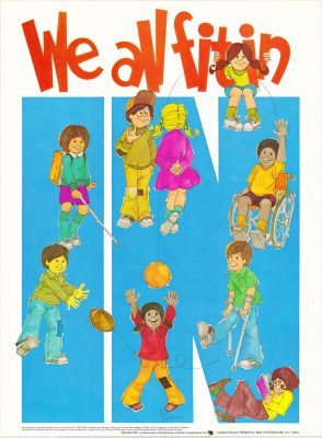 poster: we all fit